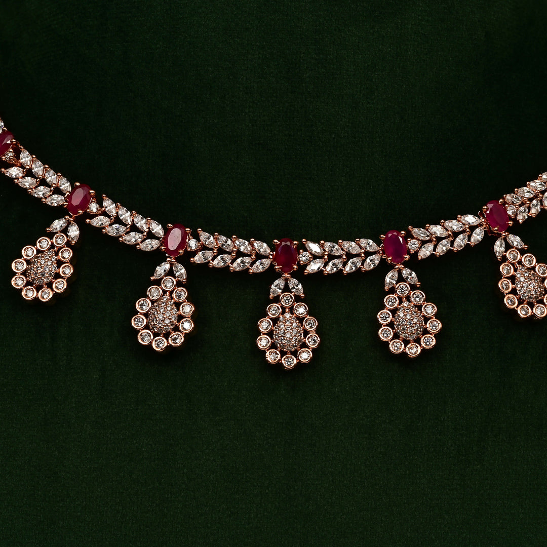 CZ Necklace Set