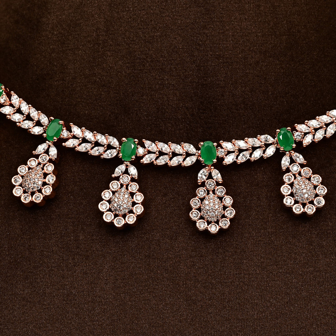 CZ Necklace Set