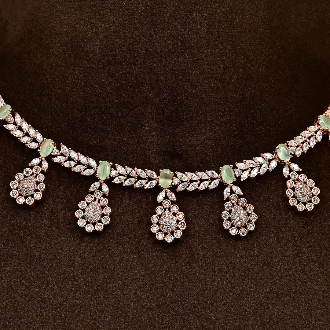CZ Necklace Set