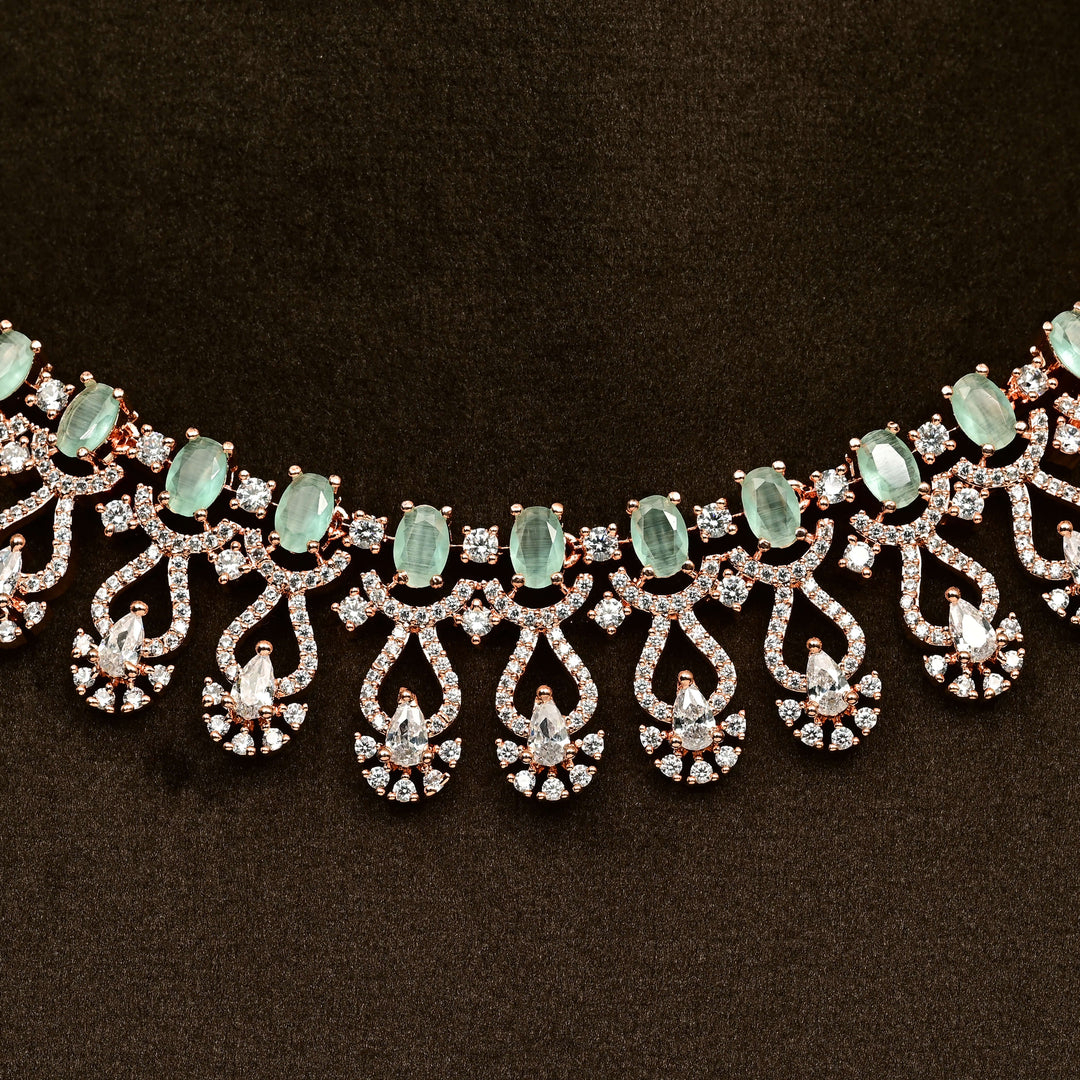 CZ Necklace Set