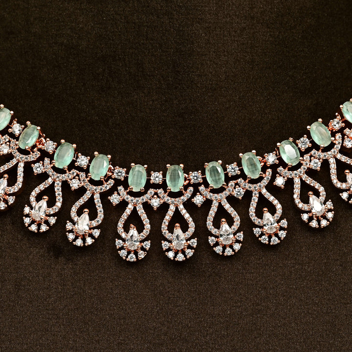 CZ Necklace Set
