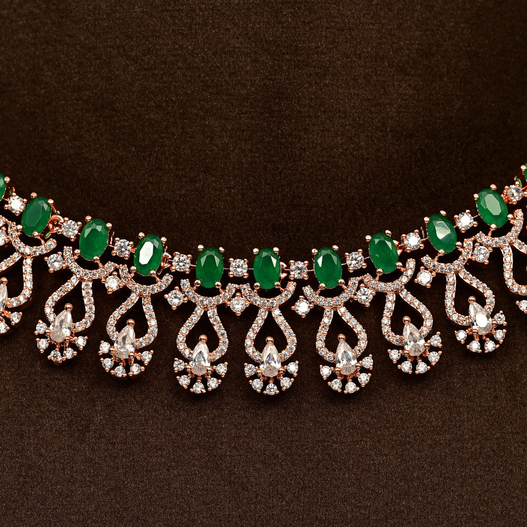 CZ Necklace Set