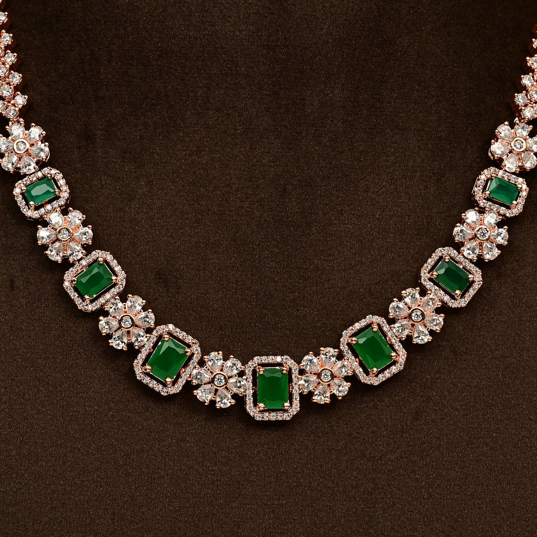 CZ Necklace Set