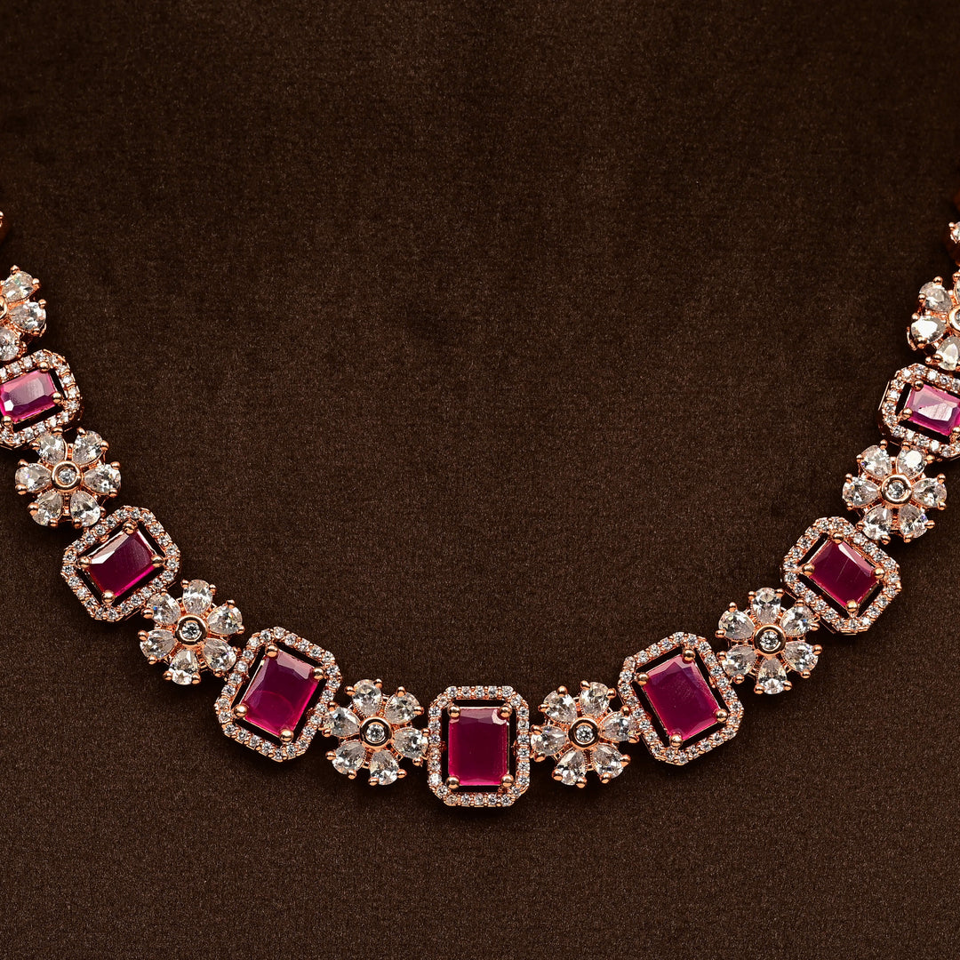 CZ Necklace Set