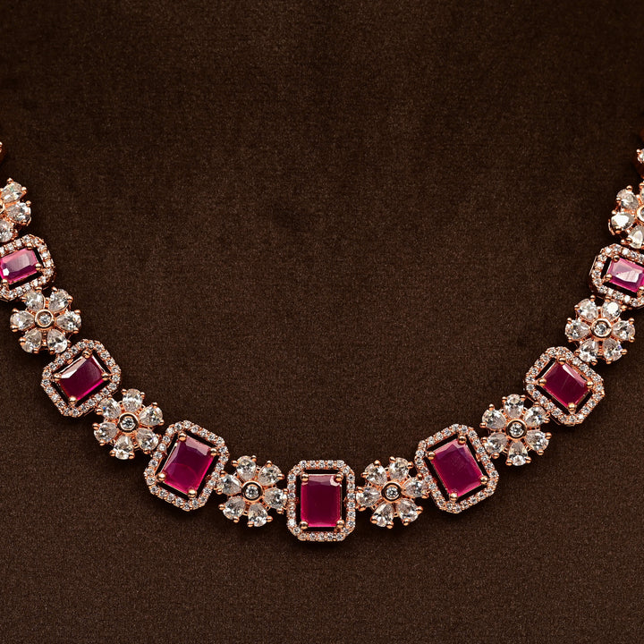 CZ Necklace Set
