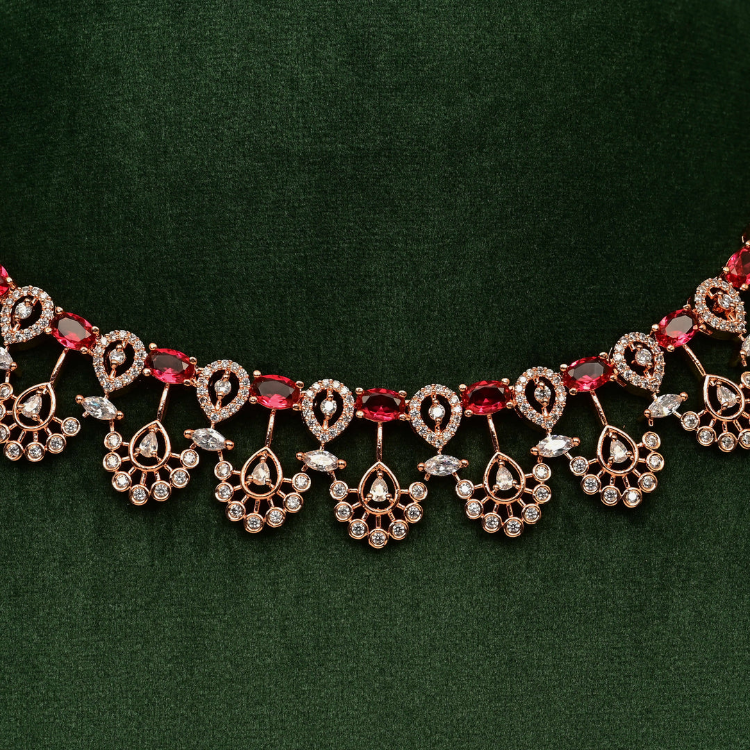 CZ Necklace Set