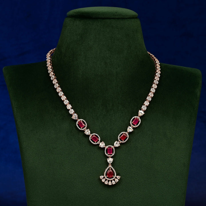 CZ Necklace Set