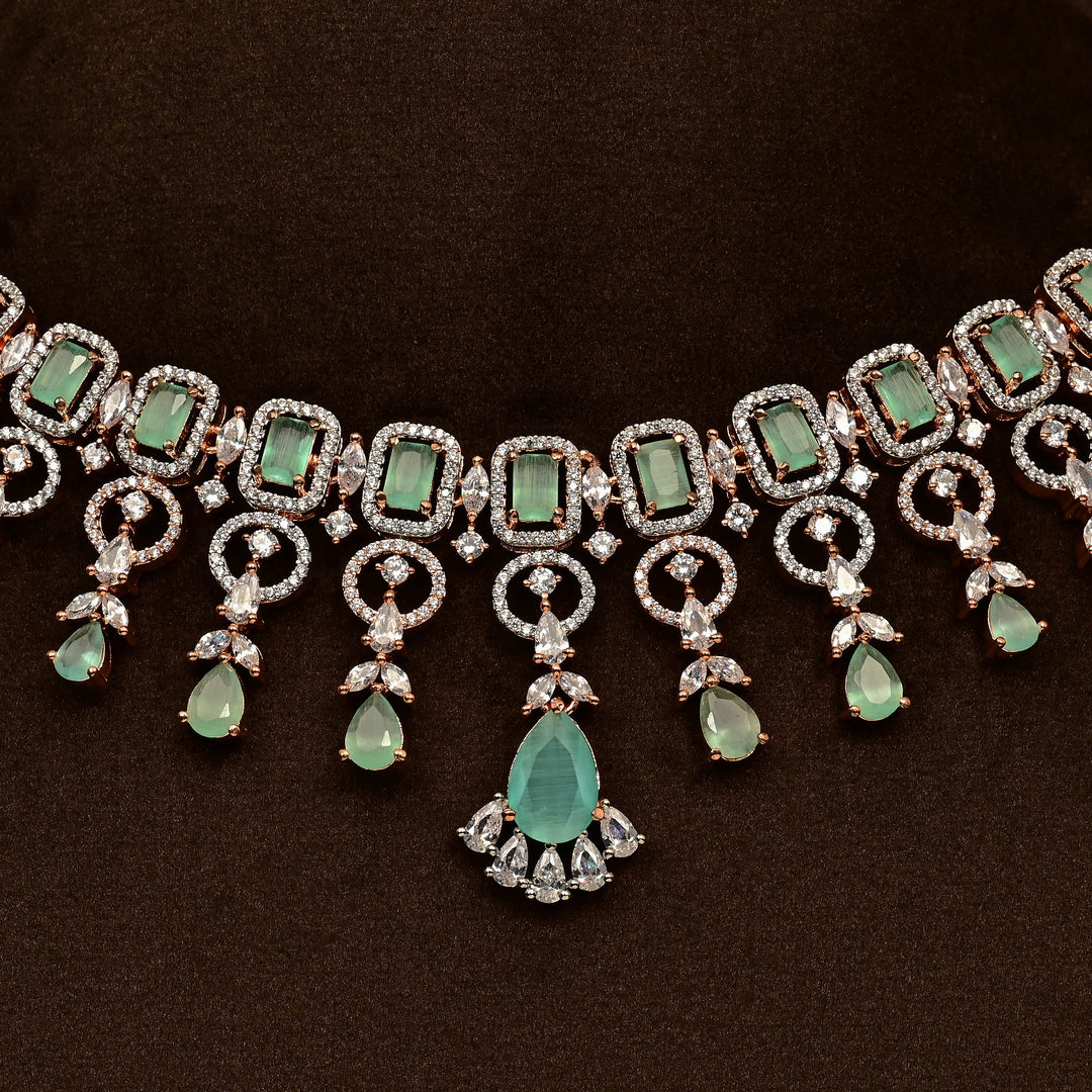 CZ Necklace Set