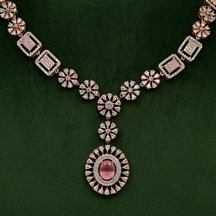 CZ Necklace Set