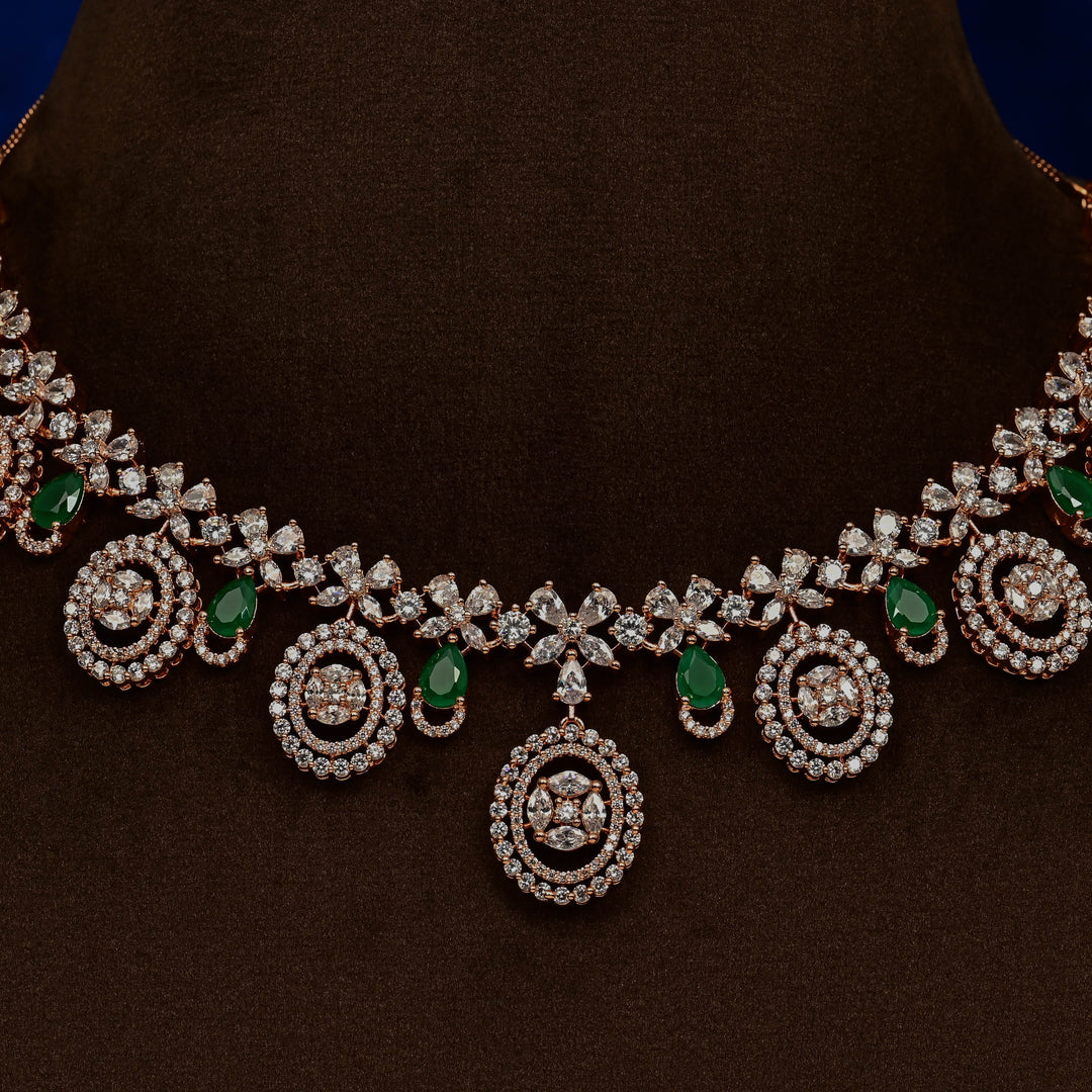 CZ Necklace Set