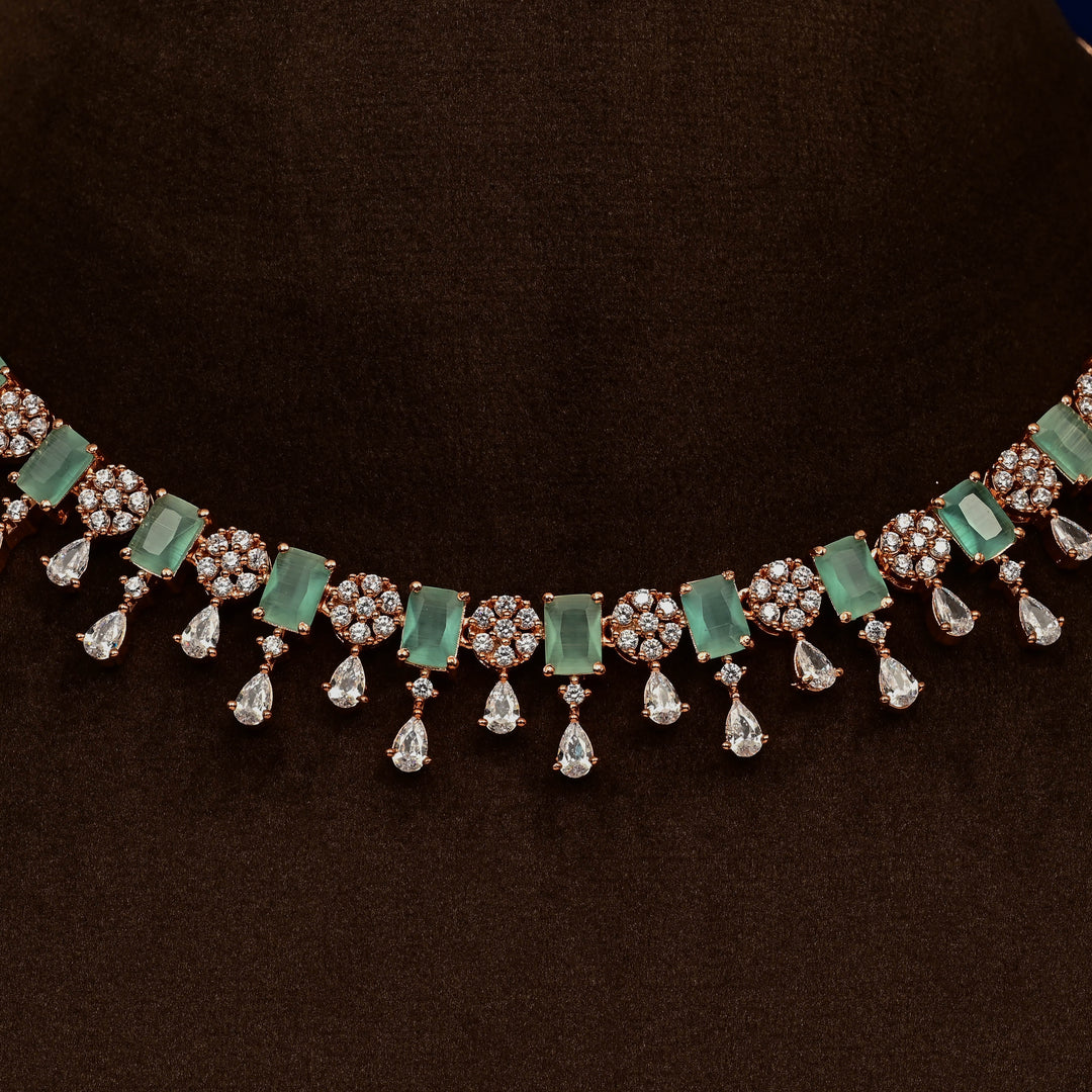 CZ Necklace Set