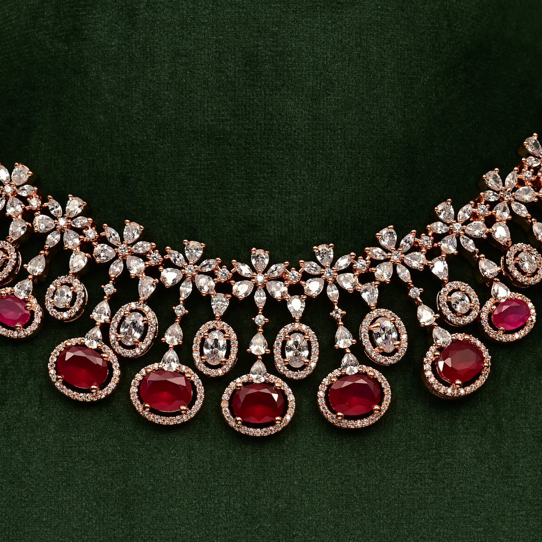 CZ Necklace Set