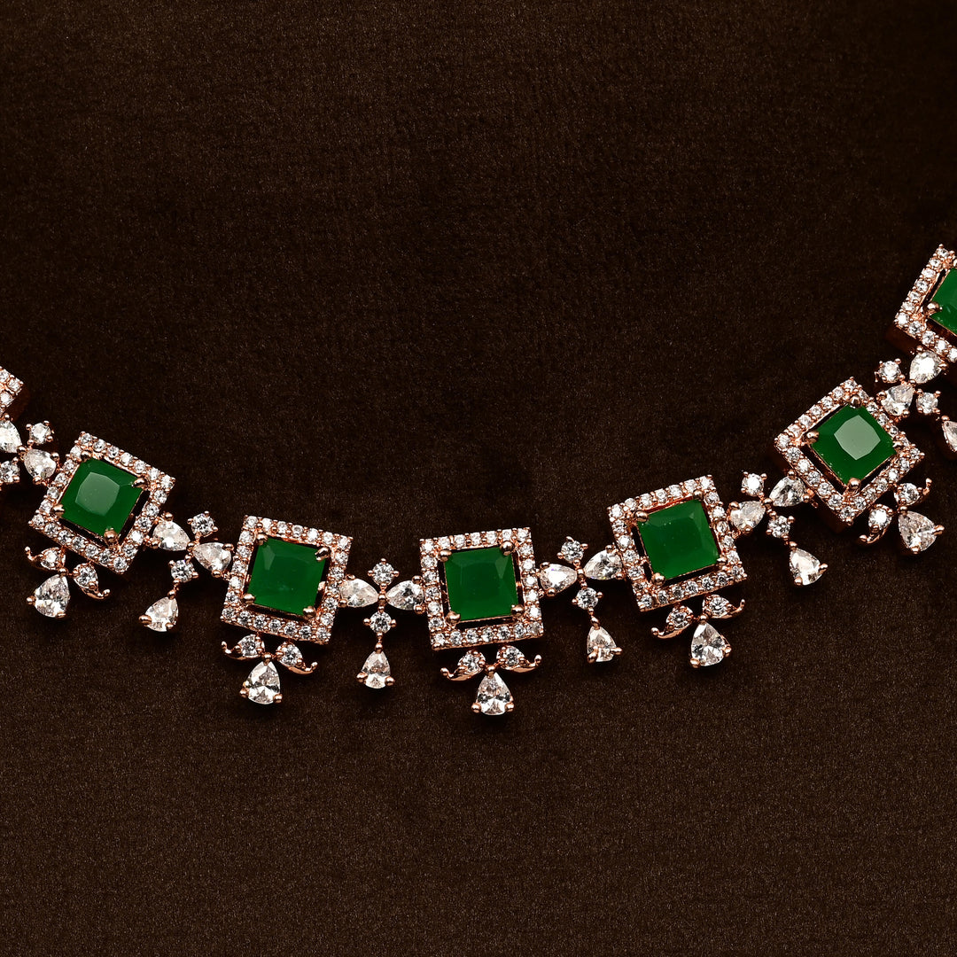 CZ Necklace Set