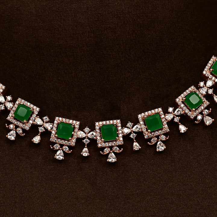CZ Necklace Set