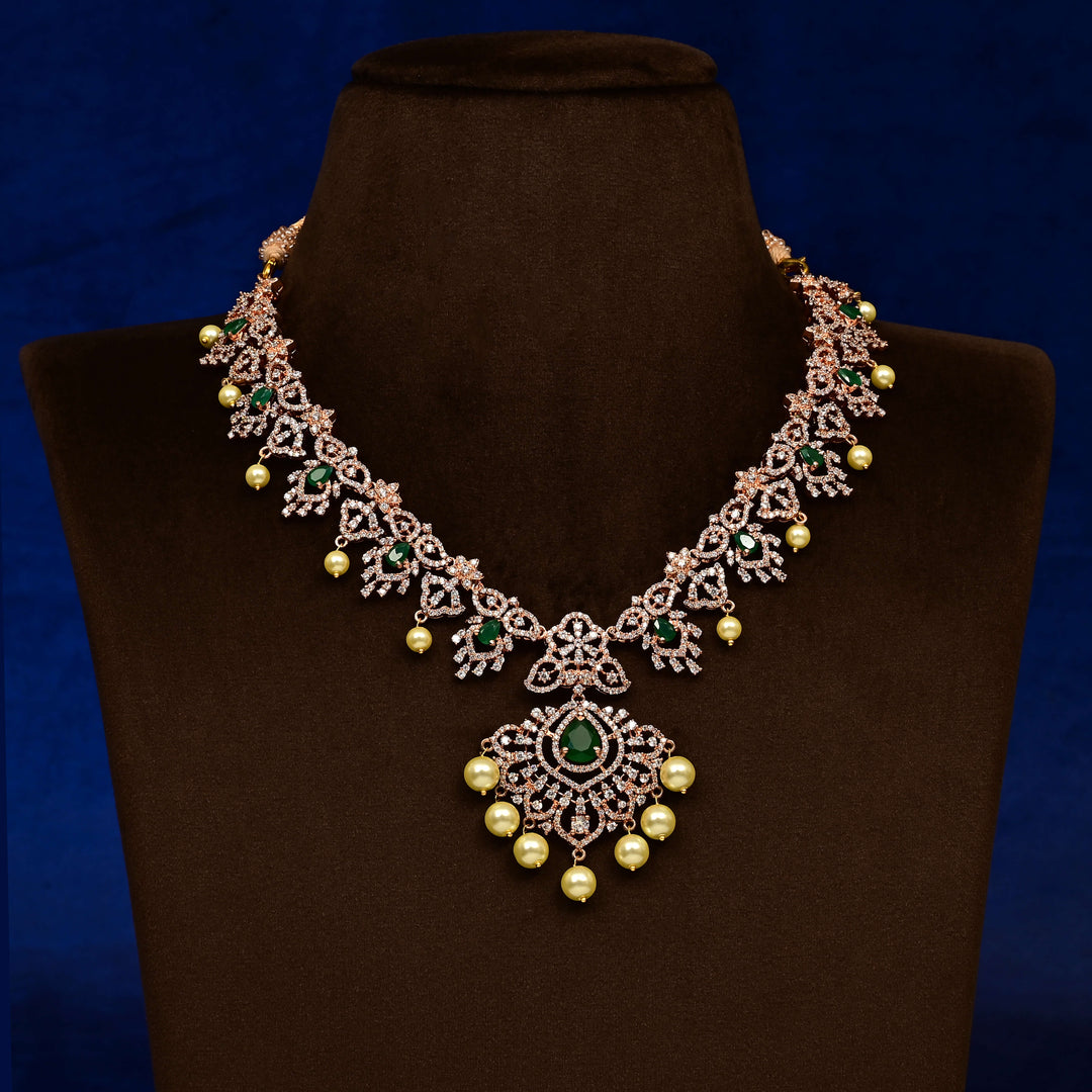 CZ Necklace Set