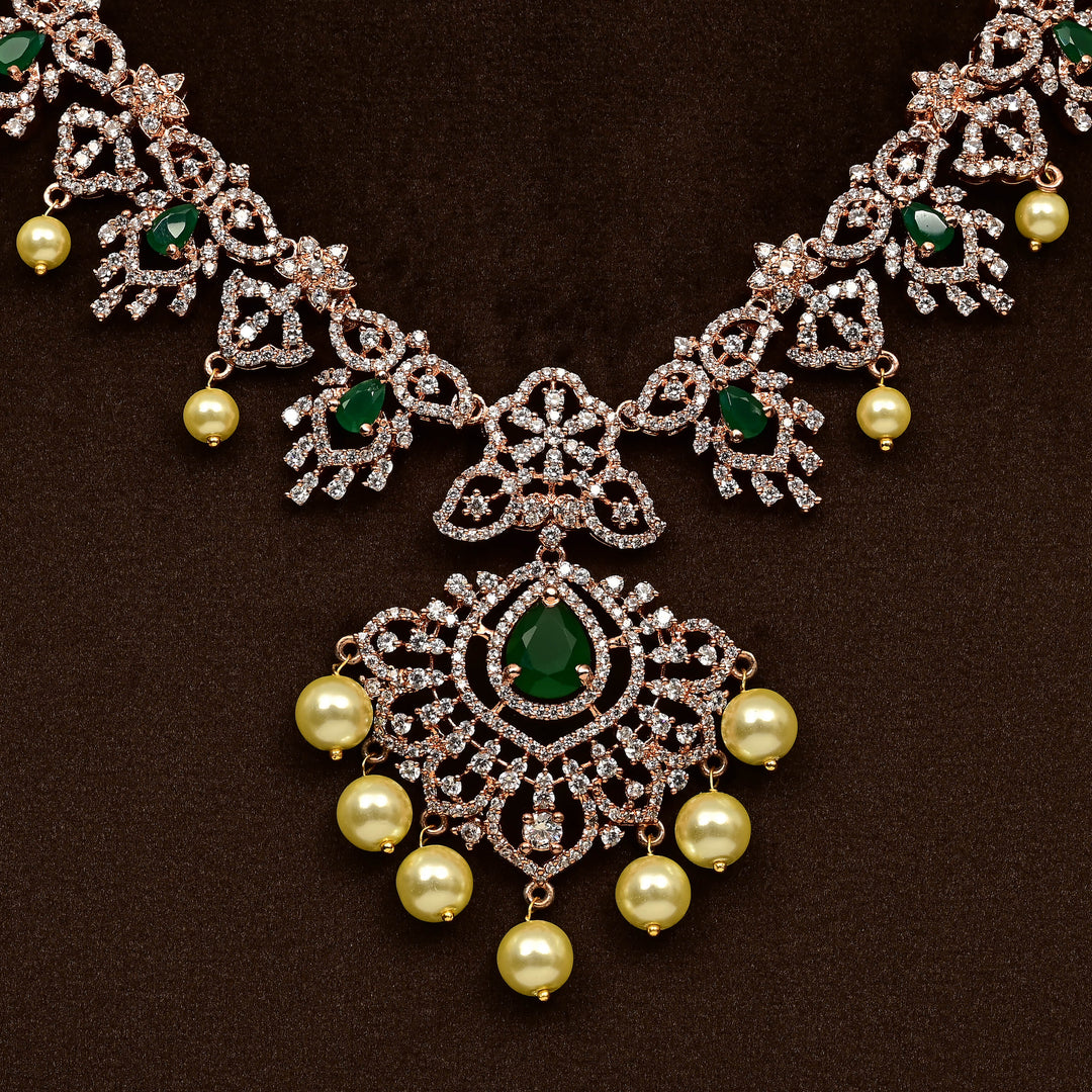 CZ Necklace Set