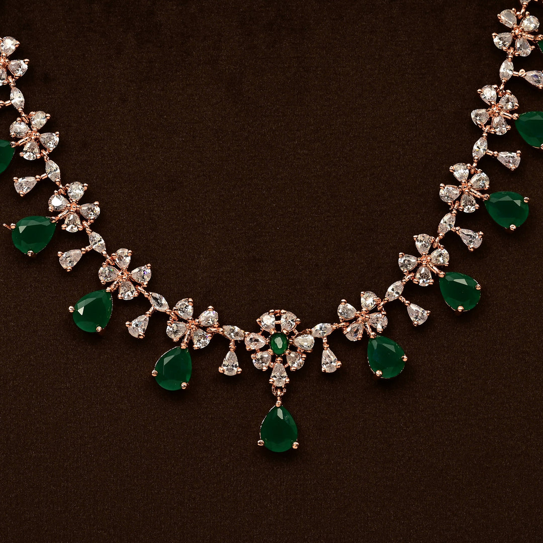 CZ Necklace Set