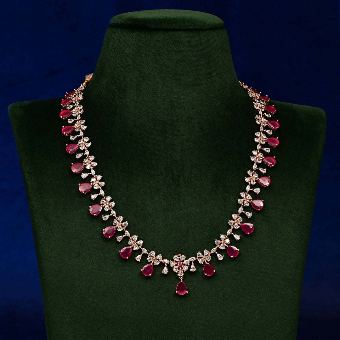 CZ Necklace Set