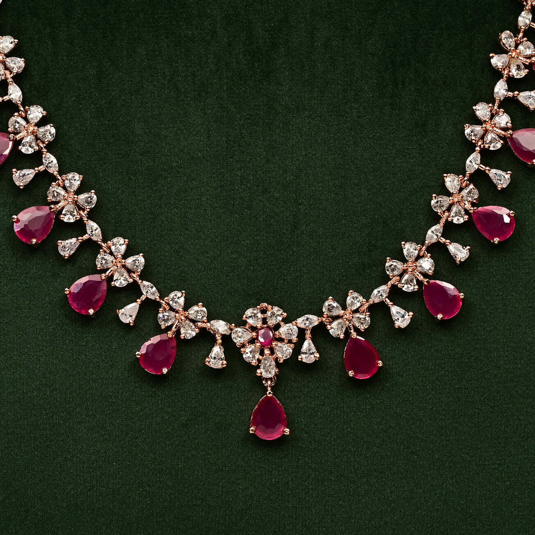 CZ Necklace Set