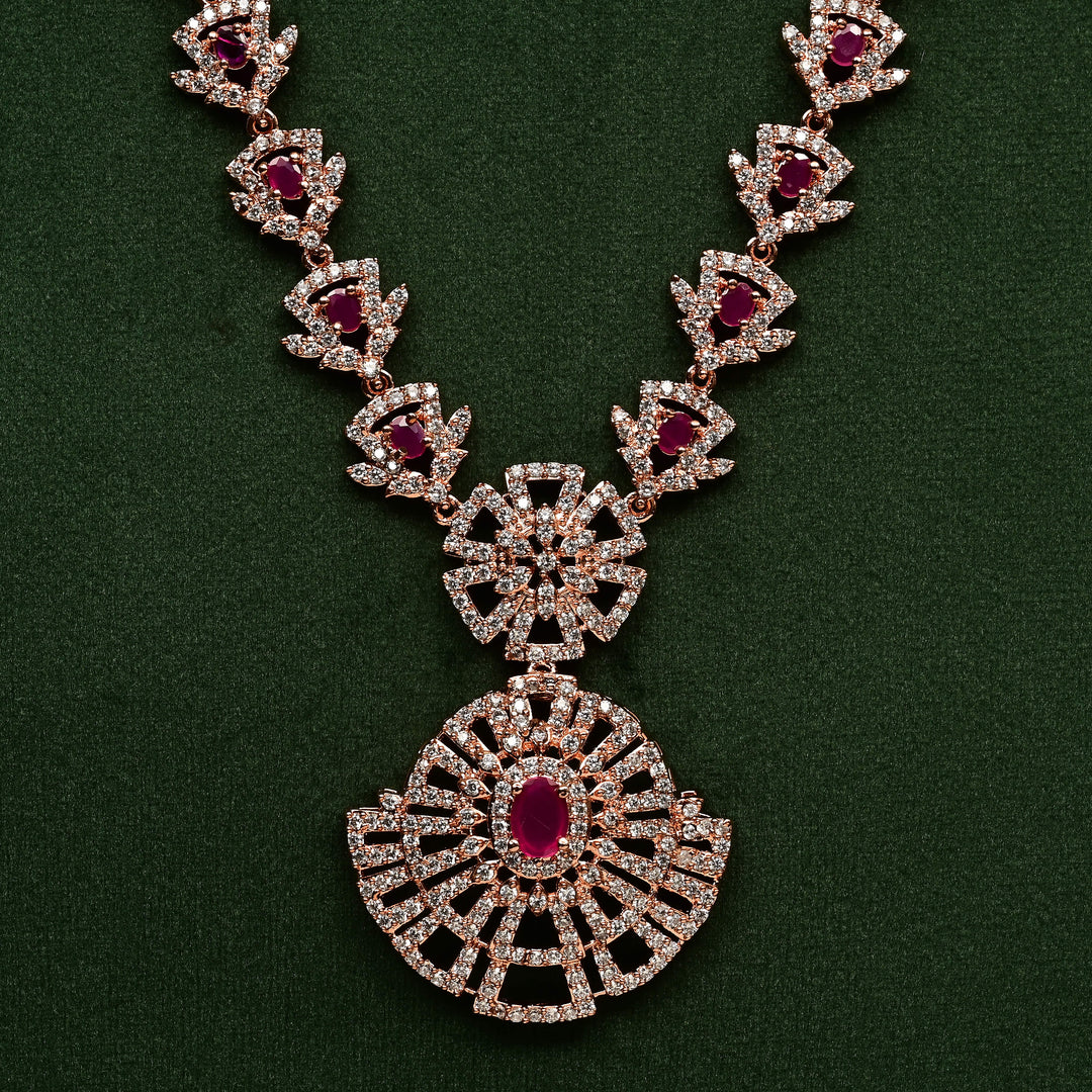 CZ Necklace Set