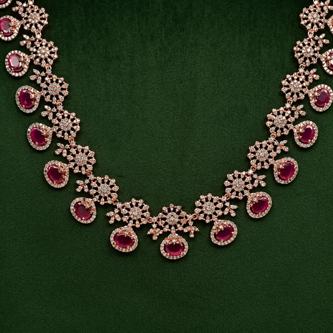 CZ Necklace Set