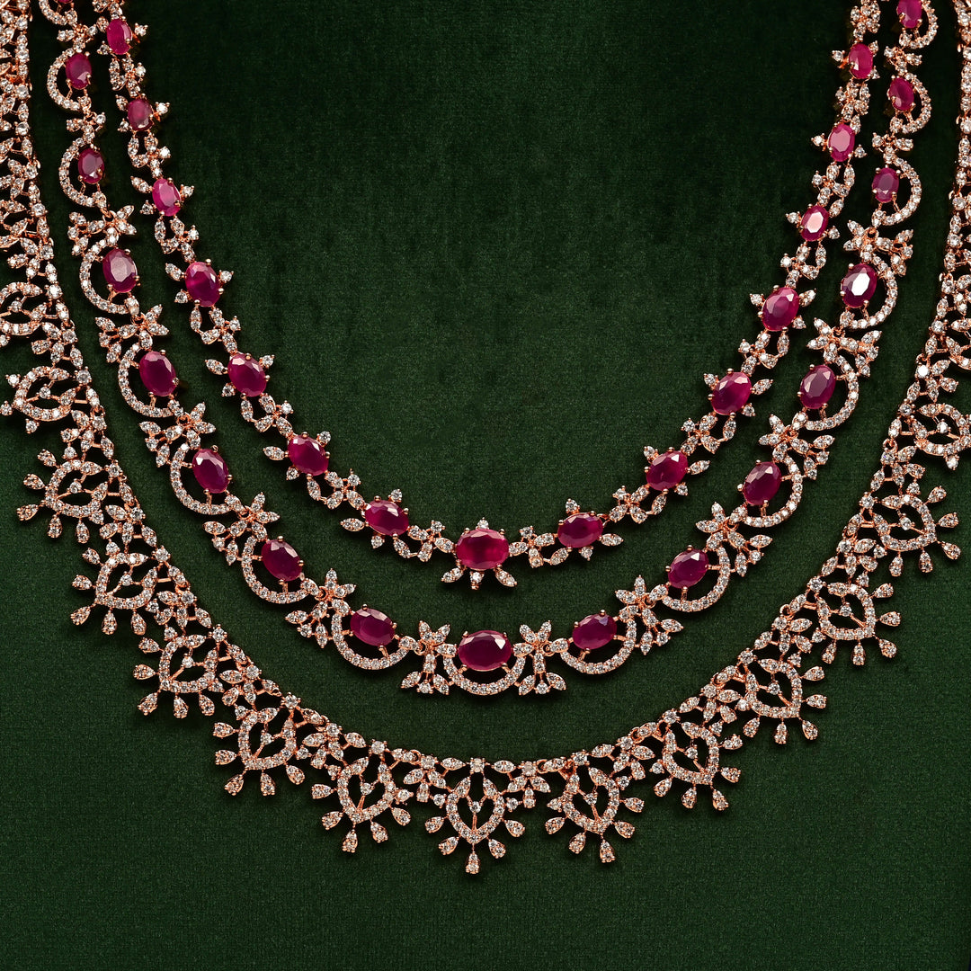 CZ Necklace Set