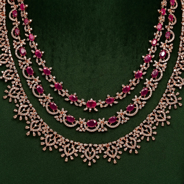 CZ Necklace Set
