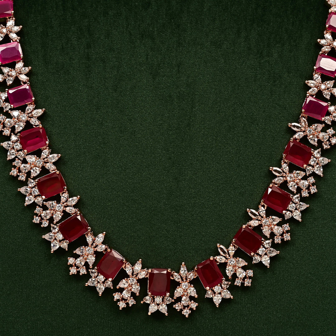 CZ Necklace Set