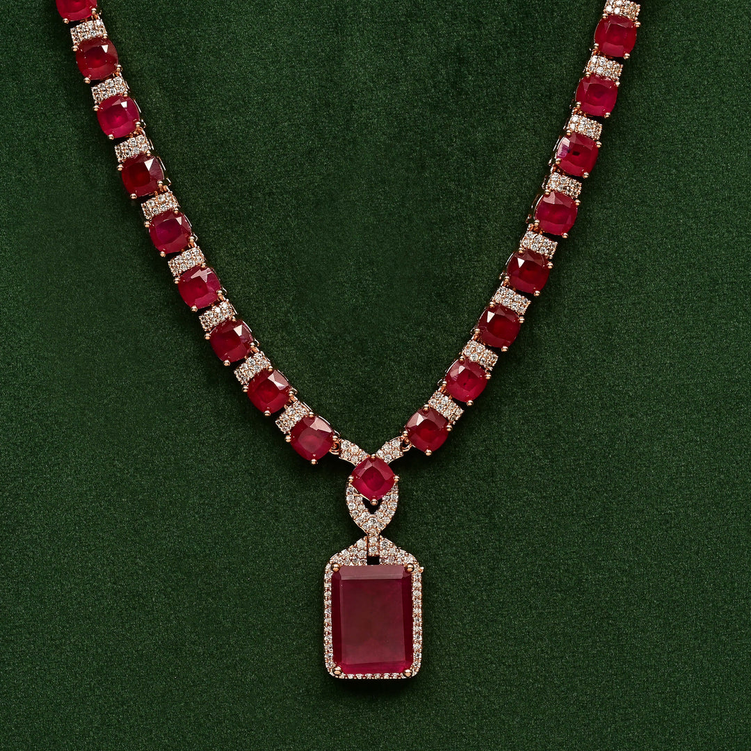 CZ Necklace Set