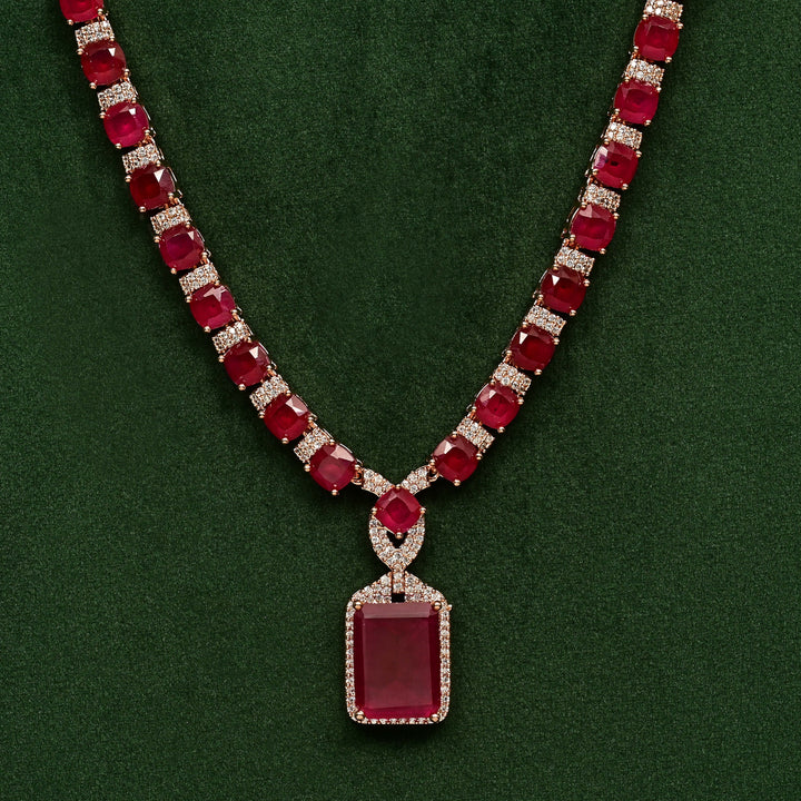 CZ Necklace Set
