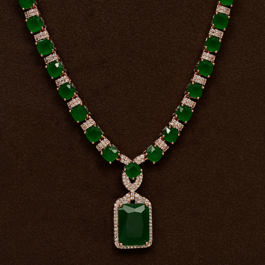 CZ Necklace Set