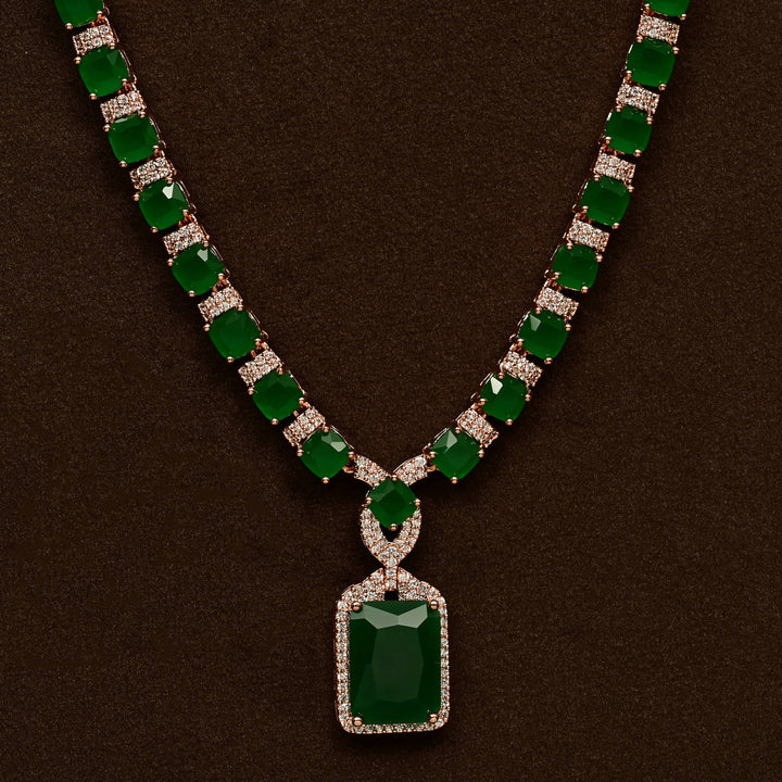 CZ Necklace Set