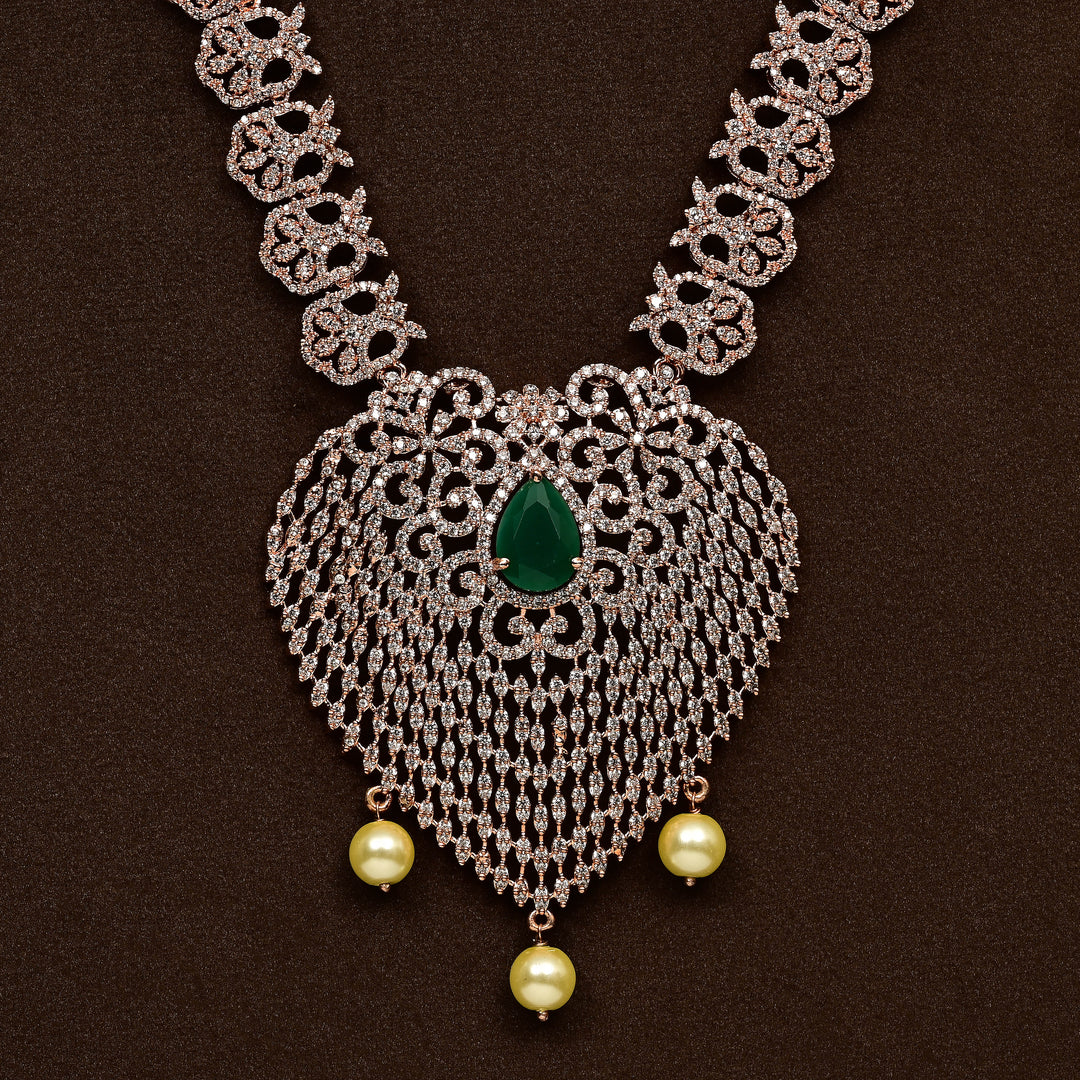 CZ Necklace Set