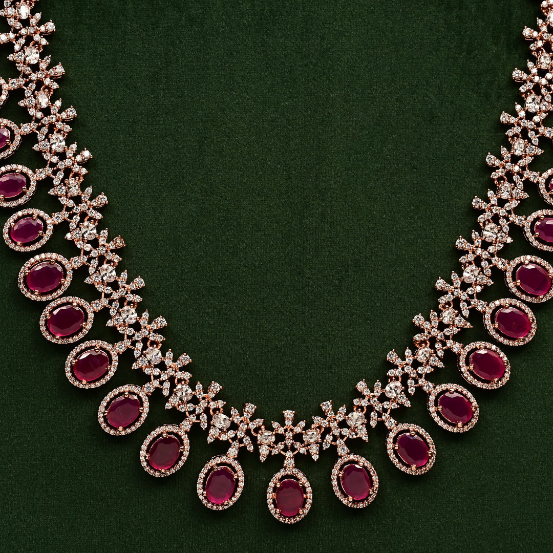 CZ Necklace Set