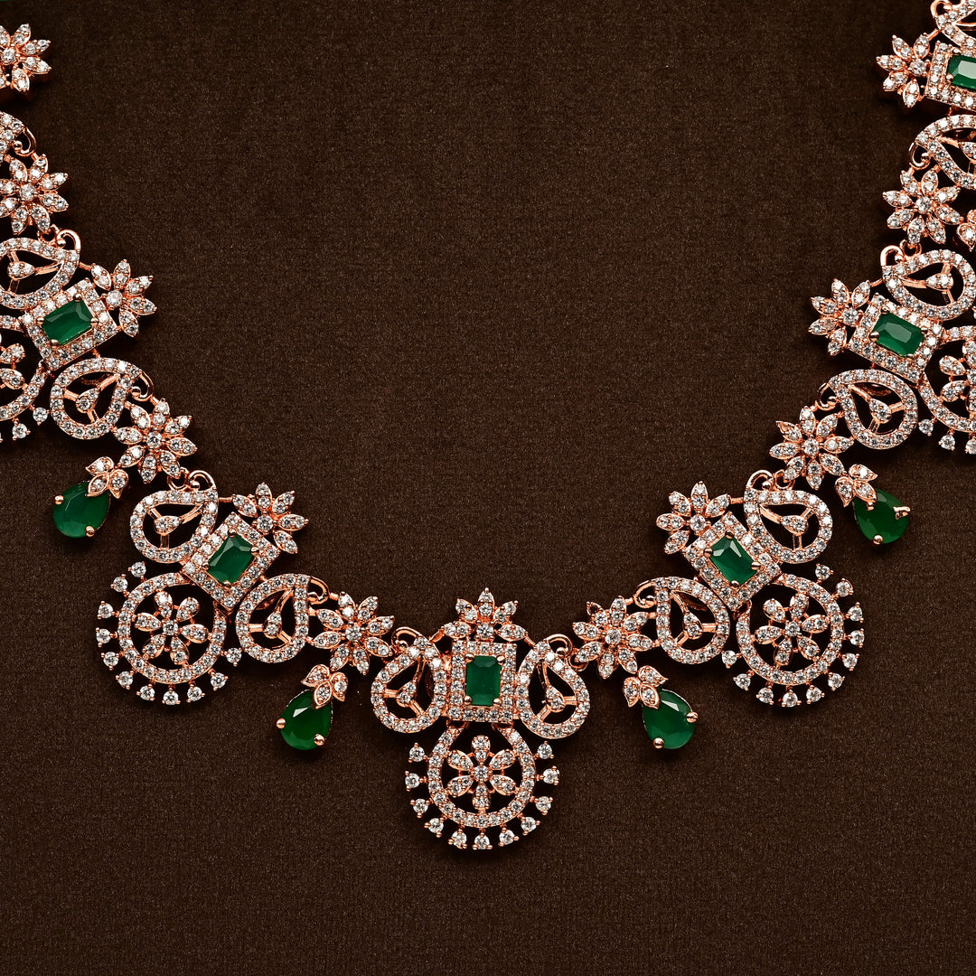 CZ Necklace Set