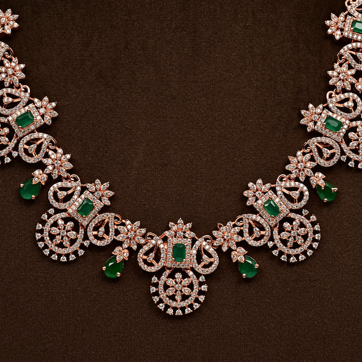 CZ Necklace Set
