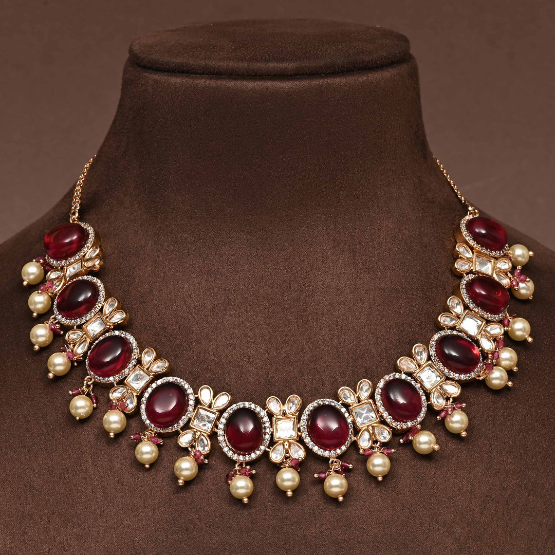 Moissanite Necklace Set