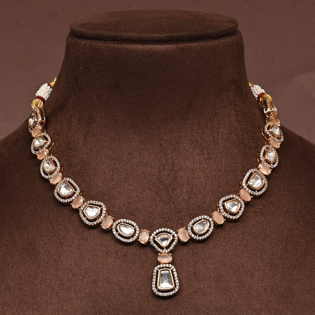 Moissanite Necklace Set