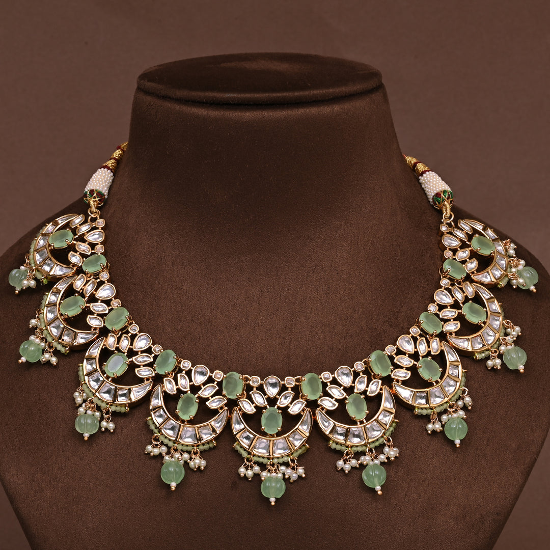 Moissanite Necklace Set