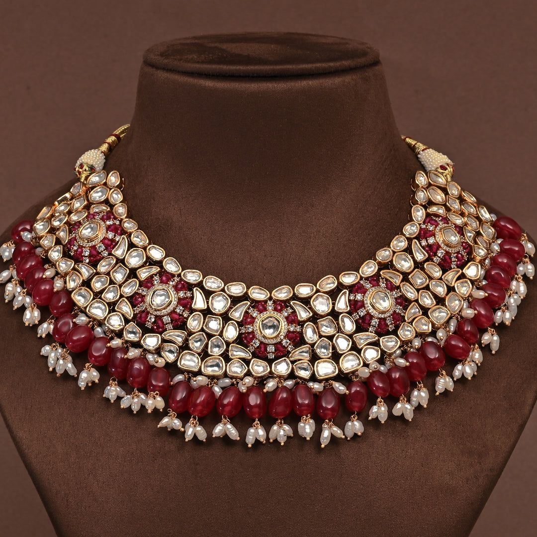 Moissanite Necklace Set
