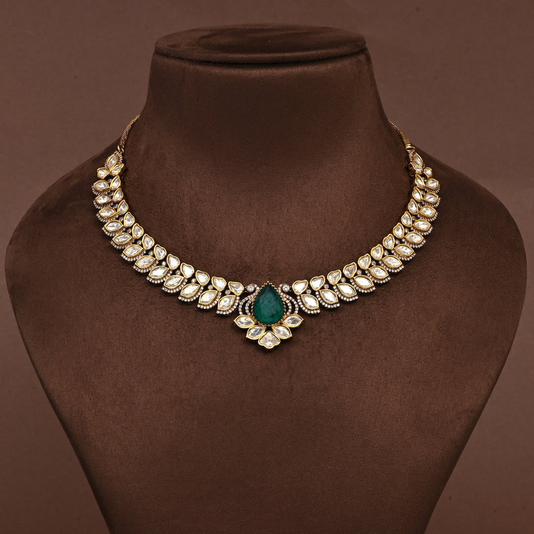 Moissanite Necklace Set