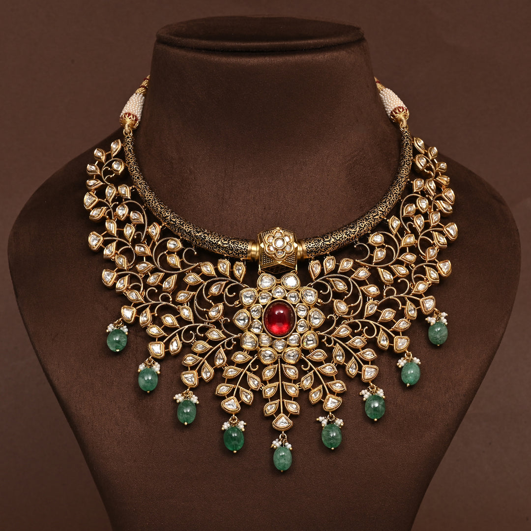Moissanite Necklace Set