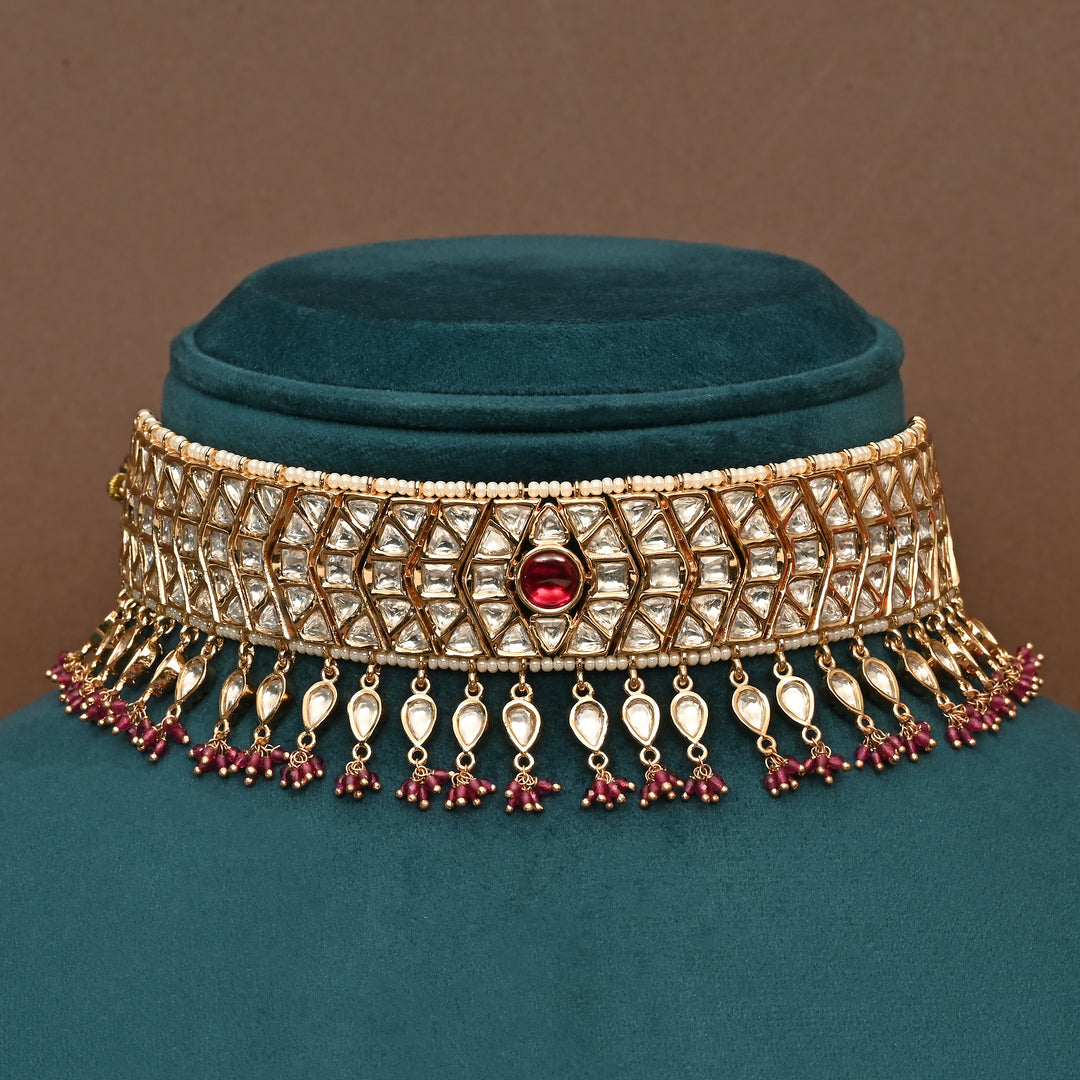 Moissanite Choker Set