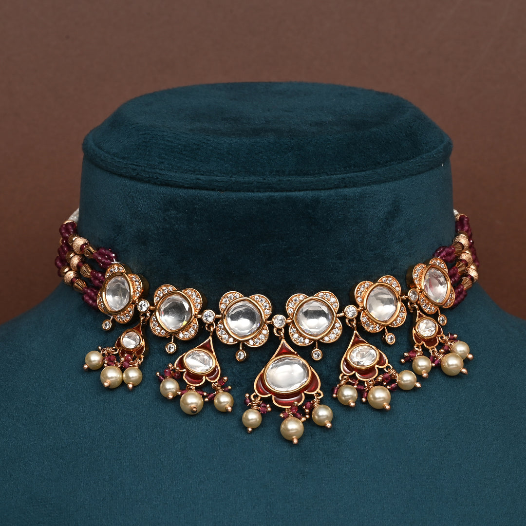 Moissanite Choker Set