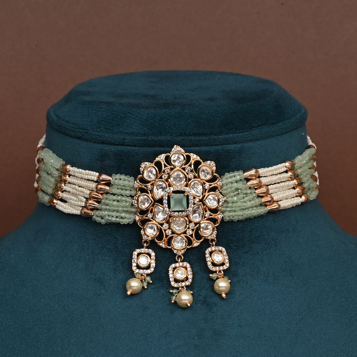Moissanite Choker Set