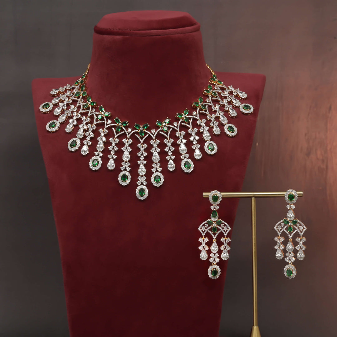 CZ Necklace Set