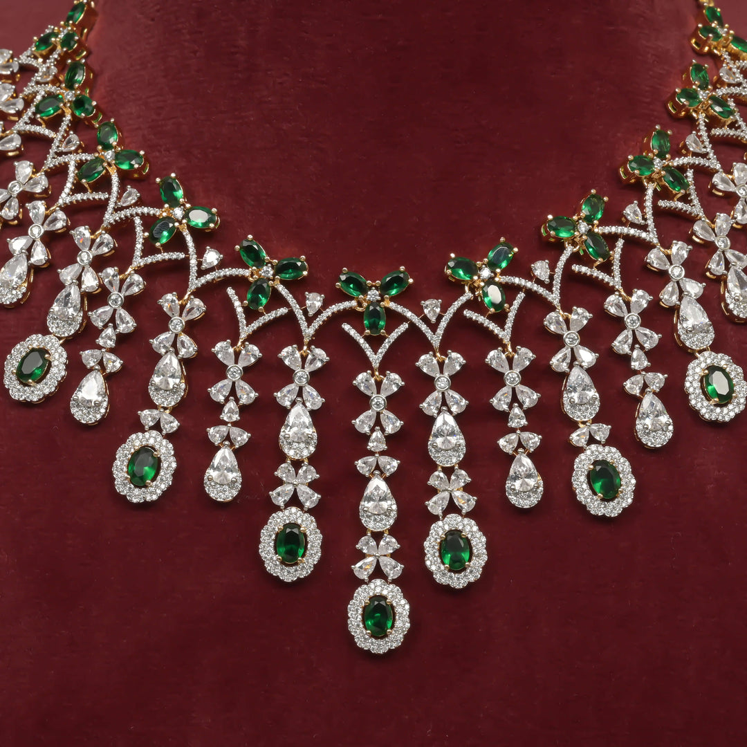 CZ Necklace Set