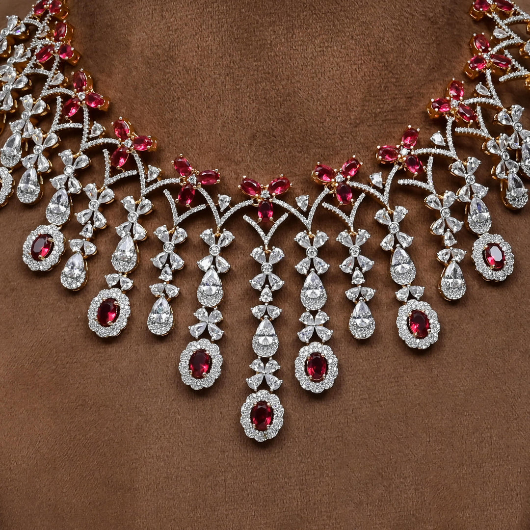 CZ Necklace Set