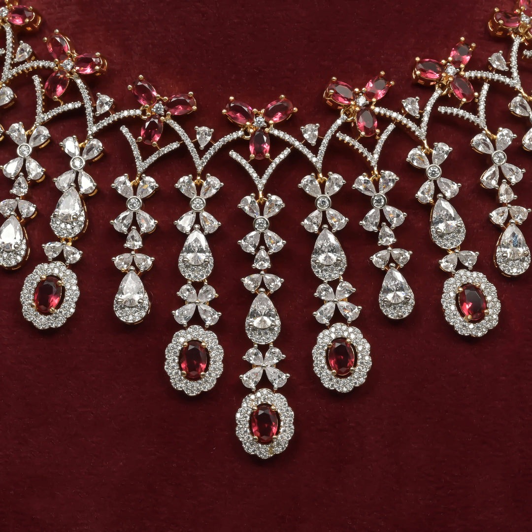 CZ Necklace Set