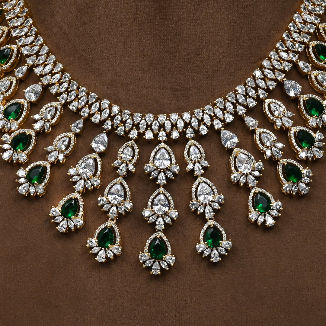 CZ Necklace Set